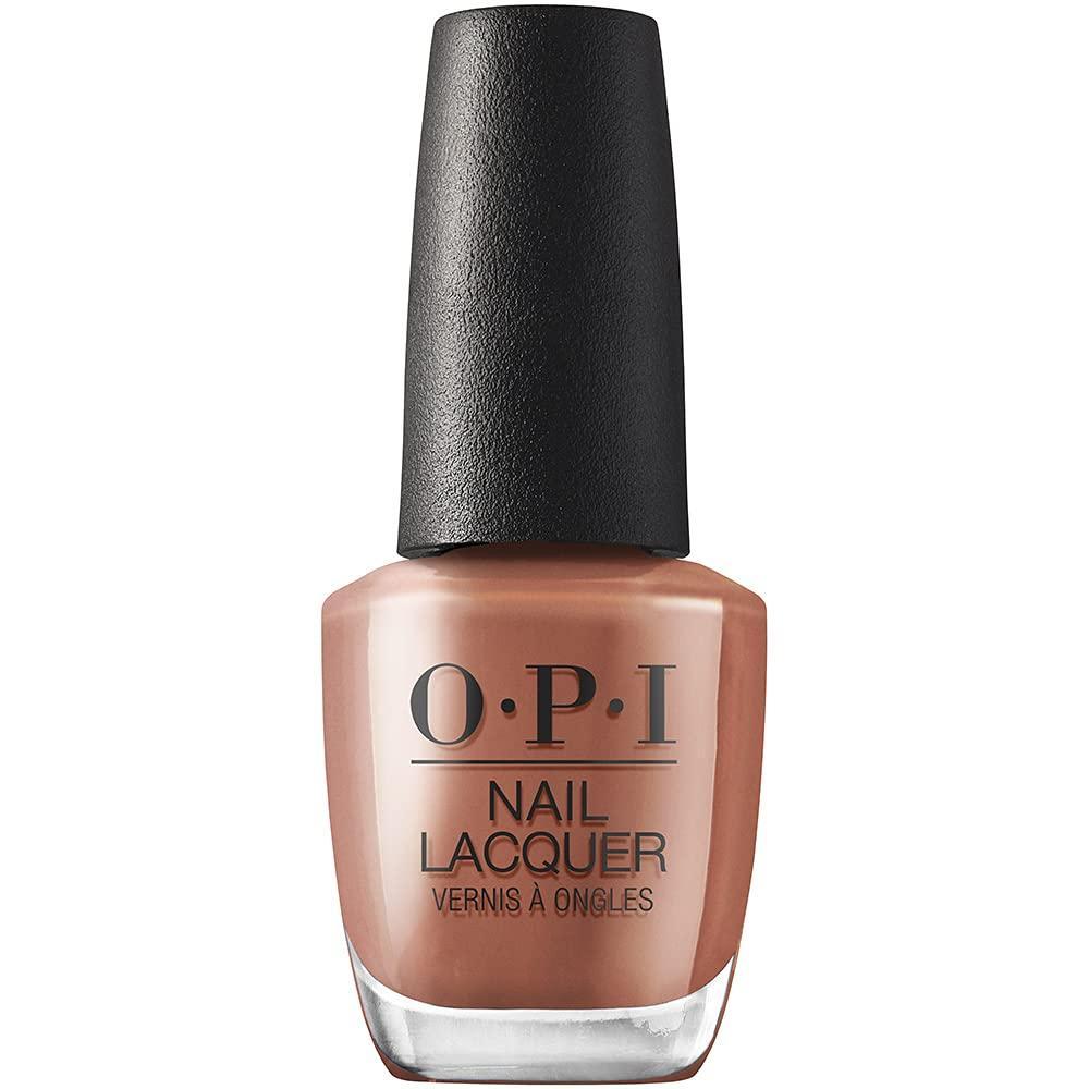 imageOPI Nail Lacquer Nail Polish  Opaque Dark Brown Crme Chip Resistant Nail Polish  Vegan Fast Drying Streak FreeEndless Sunner