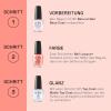 imageOPI Nail Lacquer Nail Polish  Opaque Dark Nude Crme Chip Resistant Nail Polish  Vegan Fast Drying Streak FreeDulce de Leche
