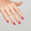 imageOPI Nail Lacquer Nail Polish  Opaque Dark Pink Shimmer Chip Resistant Nail Polish  Vegan Fast Drying Streak Free15 Minutes of Flame