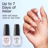 imageOPI Nail Lacquer Nail Polish  Opaque Dark Red Crme Chip Resistant Nail Polish  Vegan Fast Drying Streak FreeIn the Cable CarPool Lane
