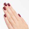 imageOPI Nail Lacquer Nail Polish  Opaque Dark Red Crme Chip Resistant Nail Polish  Vegan Fast Drying Streak FreeWe the Female