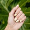 imageOPI Nail Lacquer Nail Polish  Opaque Light Green Crme Chip Resistant Nail Polish  Vegan Fast Drying Streak FreePearadise Cove