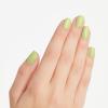 imageOPI Nail Lacquer Nail Polish  Opaque Light Green Crme Chip Resistant Nail Polish  Vegan Fast Drying Streak FreeThe Pass is Always Greener
