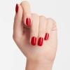 imageOPI Nail Lacquer Nail Polish  Opaque Light Red Crme Chip Resistant Nail Polish  Vegan Fast Drying Streak FreeBig Apple Red