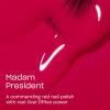 imageOPI Nail Lacquer Nail Polish  Opaque Light Red Crme Chip Resistant Nail Polish  Vegan Fast Drying Streak FreeMadam President