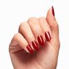 imageOPI Nail Lacquer Nail Polish  Opaque Light Red Crme Chip Resistant Nail Polish  Vegan Fast Drying Streak FreeRebel With A Clause