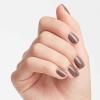 imageOPI Nail Lacquer Nail Polish  Opaque Light White ampamp Gray Crme Chip Resistant Nail Polish  Vegan Fast Drying Streak FreeOver the Taupe