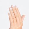 imageOPI Nail Lacquer Nail Polish  Sheer Light Nude Shimmer Chip Resistant Nail Polish  Vegan Fast Drying Streak FreeThrow Me a Kiss