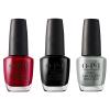 imageBundle of OPI Nail Lacquer Amore at the Grand Canal OPI Nail Lacquer Black Onyx OPI Nail Lacquer Suzi Talks with Her Hands Atlanta 05 fl oz