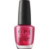imageOPI Nail Lacquer Nail Polish  Opaque Dark Pink Shimmer Chip Resistant Nail Polish  Vegan Fast Drying Streak Free15 Minutes of Flame