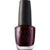 imageOPI Nail Lacquer Nail Polish  Opaque Dark Red Crme Chip Resistant Nail Polish  Vegan Fast Drying Streak FreeIn the Cable CarPool Lane
