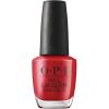 imageOPI Nail Lacquer Nail Polish  Opaque Light Red Crme Chip Resistant Nail Polish  Vegan Fast Drying Streak FreeRebel With A Clause