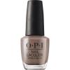 imageOPI Nail Lacquer Nail Polish  Opaque Light White ampamp Gray Crme Chip Resistant Nail Polish  Vegan Fast Drying Streak FreeOver the Taupe