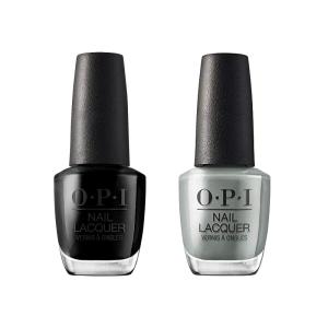 imageBundle of OPI Nail Lacquer Black Onyx  OPI Nail Lacquer Suzi Talks with Her Hands Las Vegas 05 fl oz