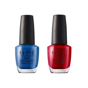 imageBundle of OPI Nail Lacquer Mi Casa Es Blue Casa  OPI Nail Lacquer Red Hot Rio Buffalo 05 fl oz