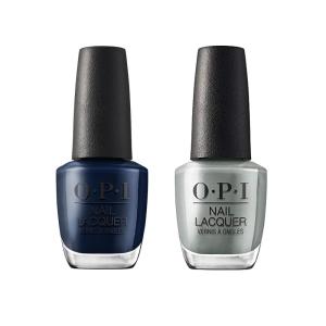 imageBundle of OPI Nail Lacquer Midnight Mantra 05 fl oz  OPI Nail Lacquer Suzi Talks with Her Hands Dallas 05 fl oz