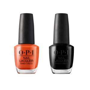 imageBundle of OPI Nail Lacquer Suzi Needs A LochSmith  OPI Nail Lacquer Black Onyx Cincinnati 05 fl oz