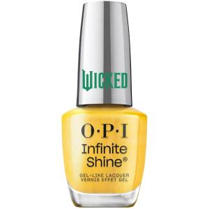 imageOPI Infinite Shine Long Wear Nail Polish  Opaque Crme Metallic Shimmer Gel Like Nail Polish  Wicked Limited Edition Holiday CollectionYellow Brick Road
