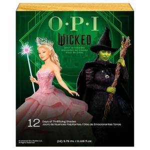imageOPI Nail Lacquer Gift Sets  Opaque Crme Metallic Shimmer Nail Polish Value Pack Wicked Limited Edition Holiday CollectionNail Lacquer Duo Pack
