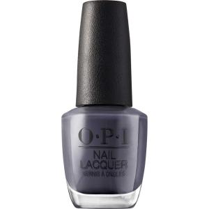 imageOPI Nail Lacquer Nail Polish  Opaque Dark Black ampamp Gray Crme Chip Resistant Nail Polish  Vegan Fast Drying Streak FreeLess is Norse