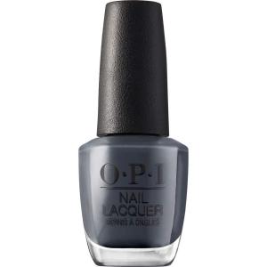 imageOPI Nail Lacquer Nail Polish  Opaque Dark Black ampamp Gray Crme Chip Resistant Nail Polish  Vegan Fast Drying Streak FreeRubaPubPub