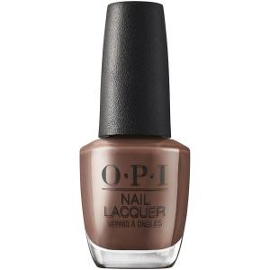 imageOPI Nail Lacquer Nail Polish  Opaque Dark Brown Crme Chip Resistant Nail Polish  Vegan Fast Drying Streak FreeCliffside Karaoke