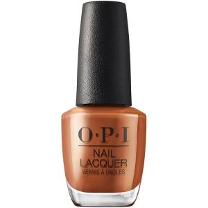 imageOPI Nail Lacquer Nail Polish  Opaque Dark Brown Crme Chip Resistant Nail Polish  Vegan Fast Drying Streak FreeMy Italian is a Little Rusty