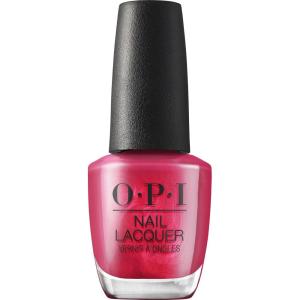 imageOPI Nail Lacquer Nail Polish  Opaque Dark Pink Shimmer Chip Resistant Nail Polish  Vegan Fast Drying Streak Free15 Minutes of Flame