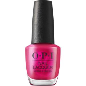 imageOPI Nail Lacquer Nail Polish  Opaque Dark Pink Shimmer Chip Resistant Nail Polish  Vegan Fast Drying Streak FreeBlame the Mistletoe