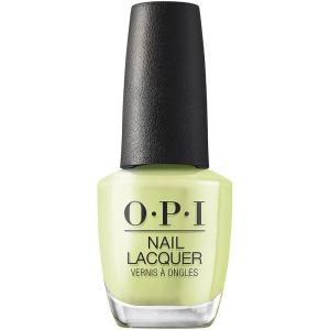 imageOPI Nail Lacquer Nail Polish  Opaque Light Green Crme Chip Resistant Nail Polish  Vegan Fast Drying Streak FreeClean Your Cash