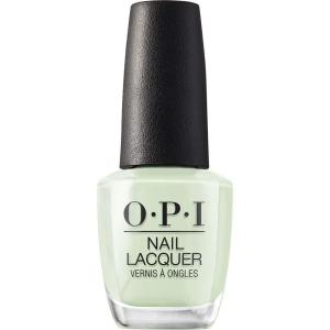 imageOPI Nail Lacquer Nail Polish  Opaque Light Green Crme Chip Resistant Nail Polish  Vegan Fast Drying Streak FreeThats Hularious