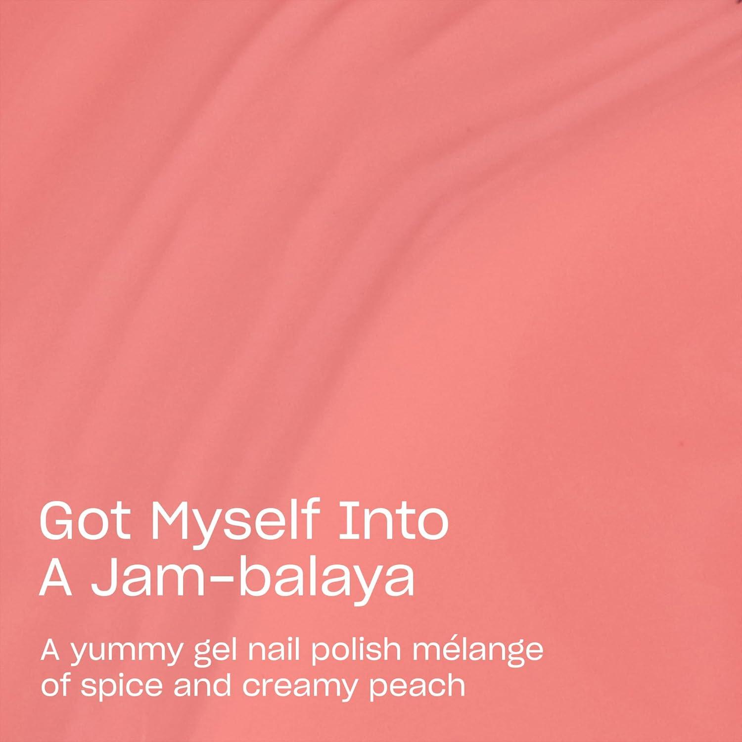 imageOPI GelColor Gel Nail Polish  Opaque Bright Crme UV Cure Gel Nail Polish  Vegan ampamp HEMA Free Long Lasting High ShineGot Myself Into a Jambalaya
