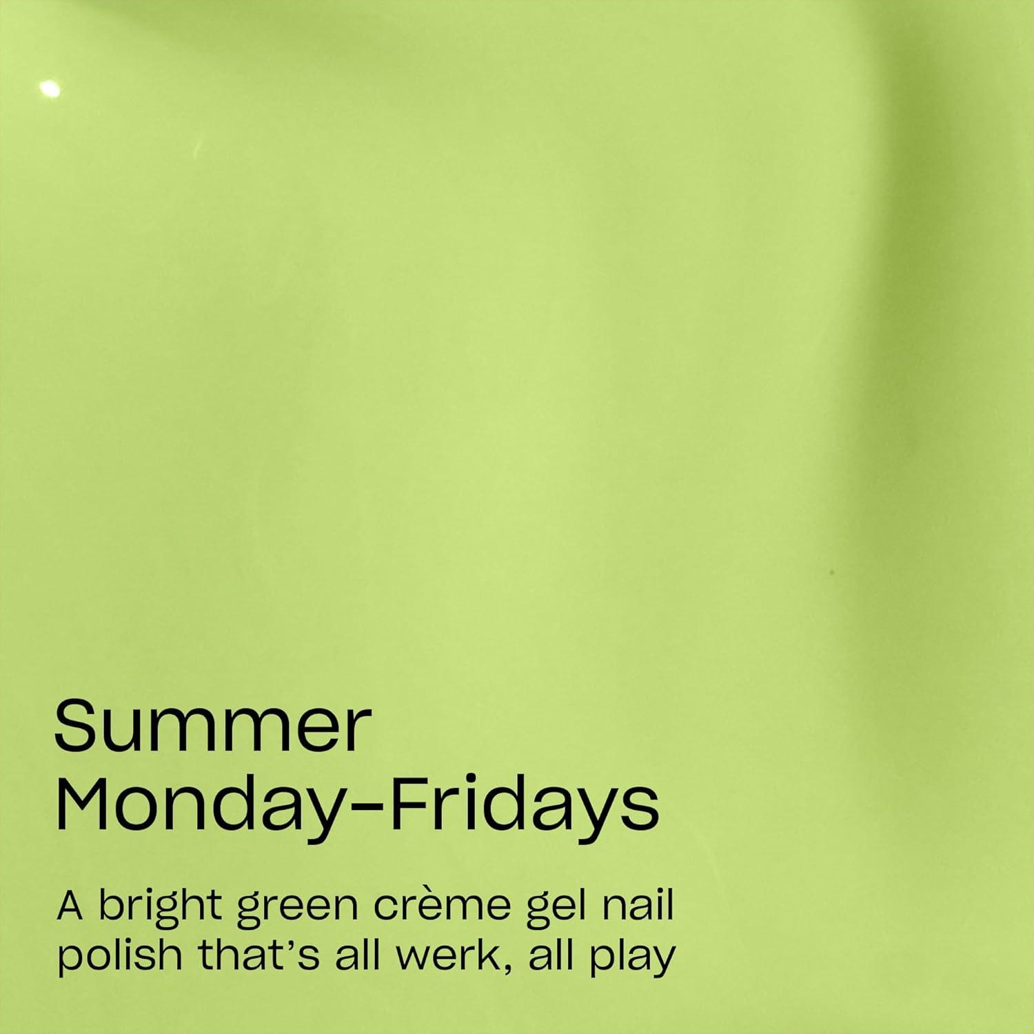 imageOPI GelColor Gel Nail Polish  Opaque Bright Crme UV Cure Gel Nail Polish  Vegan ampamp HEMA Free Long Lasting High ShineSummer MondayFridays