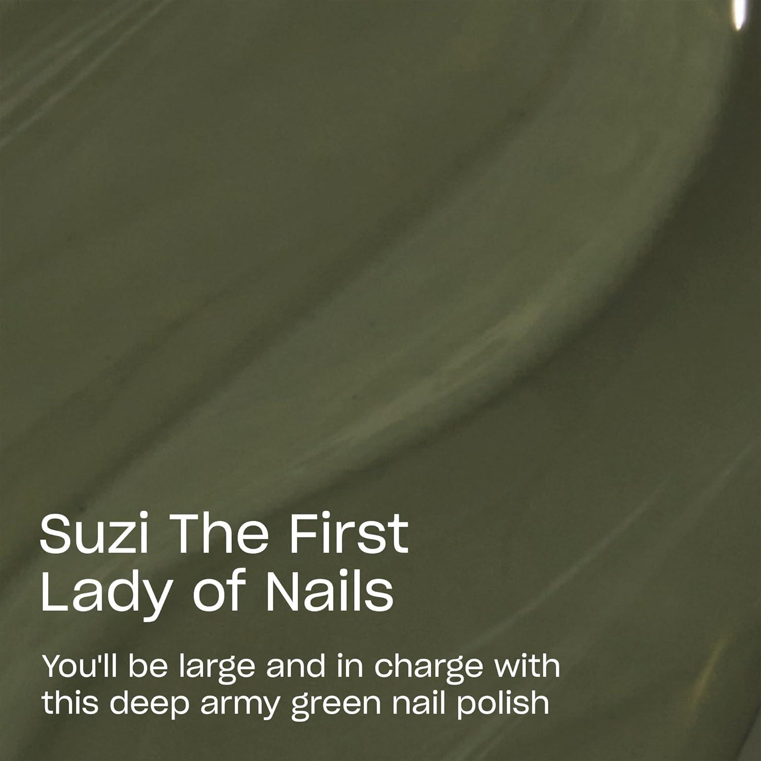 imageOPI GelColor Gel Nail Polish  Opaque Bright Crme UV Cure Gel Nail Polish  Vegan ampamp HEMA Free Long Lasting High ShineSuzi The First Lady of Nails