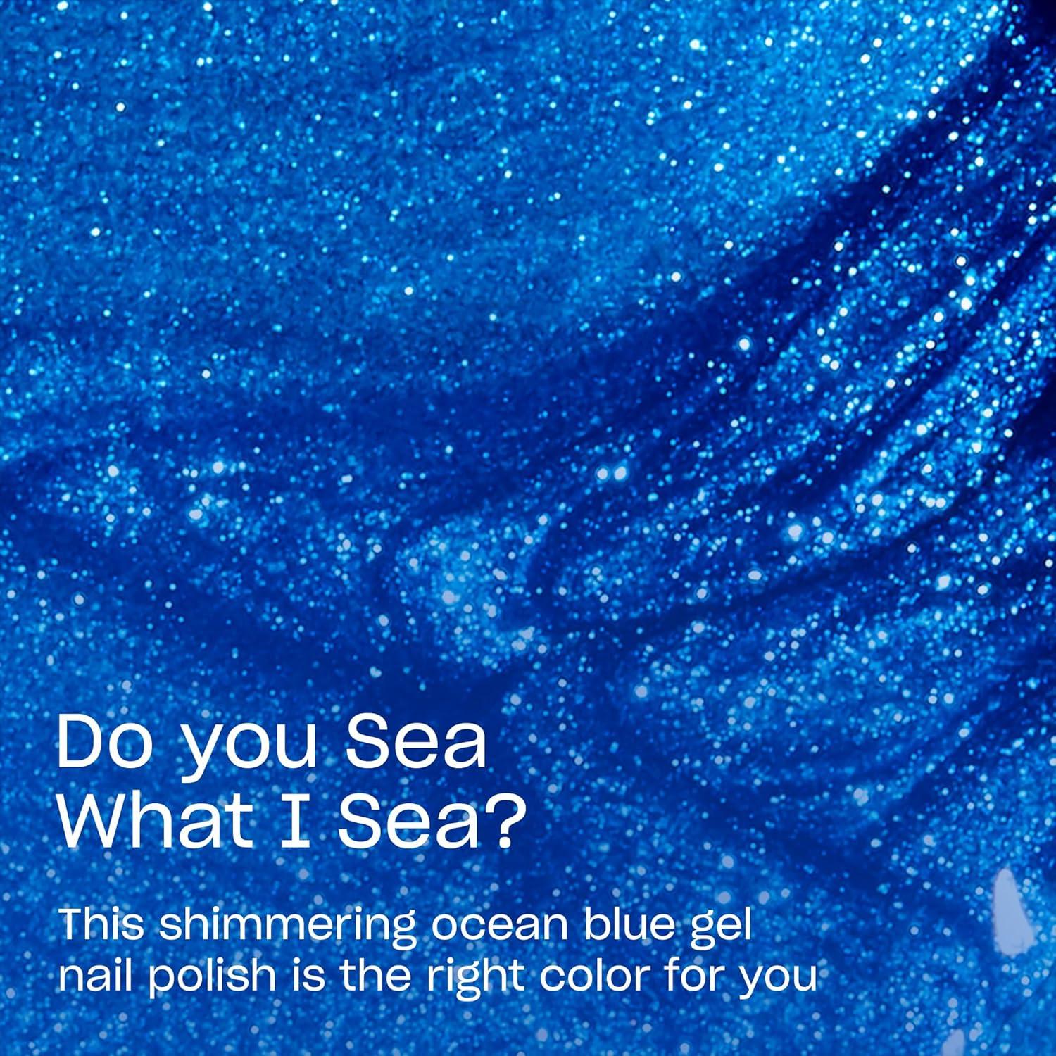 imageOPI GelColor Gel Nail Polish  Opaque Glitter ampamp Metallic UV Cure Gel Nail Polish  Vegan ampamp HEMA Free Long Lasting High ShineDo you Sea what I Sea