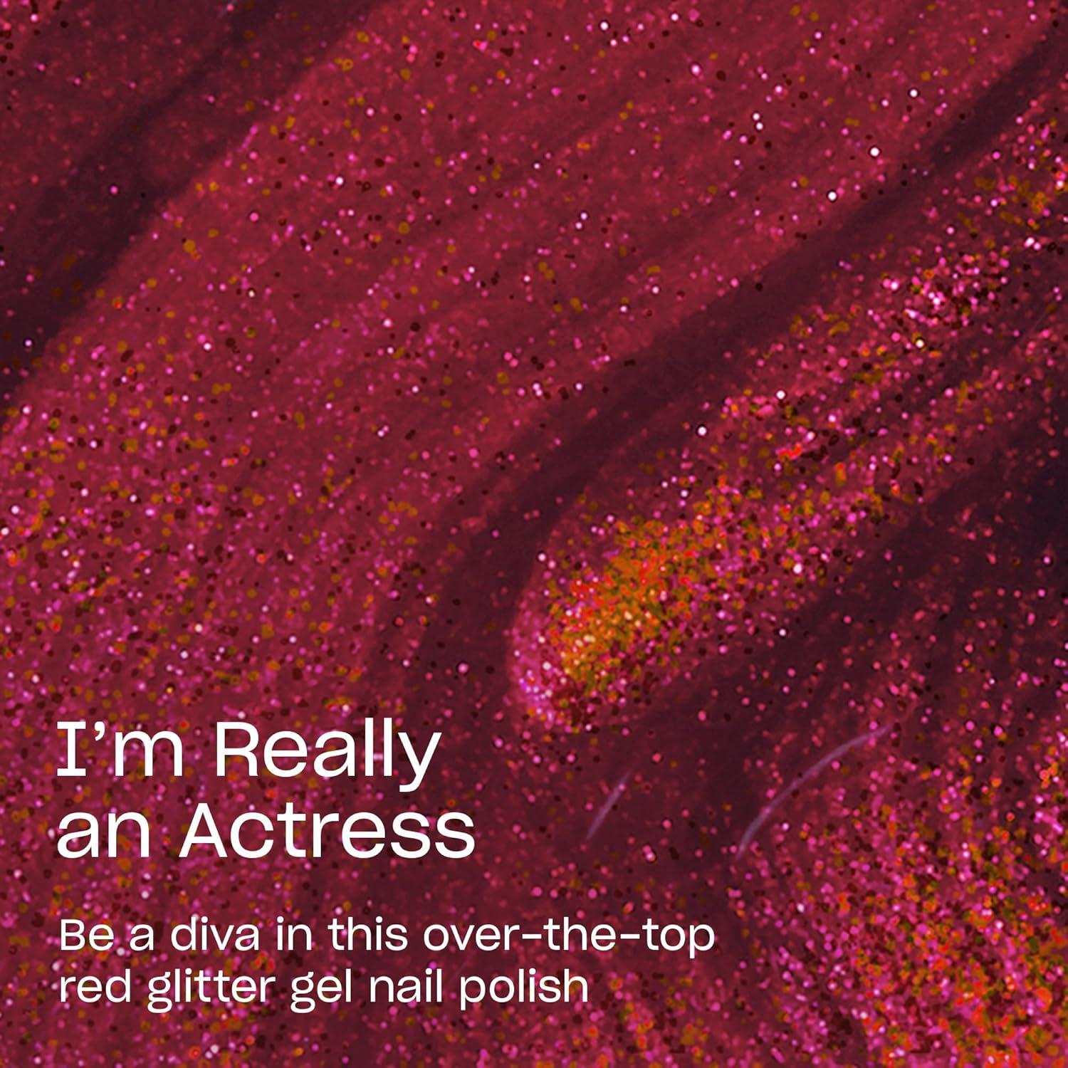 imageOPI GelColor Gel Nail Polish  Opaque Shimmer ampamp Metallic UV Cure Gel Nail Polish  Vegan ampamp HEMA Free Long Lasting High ShineIm Really an Actress