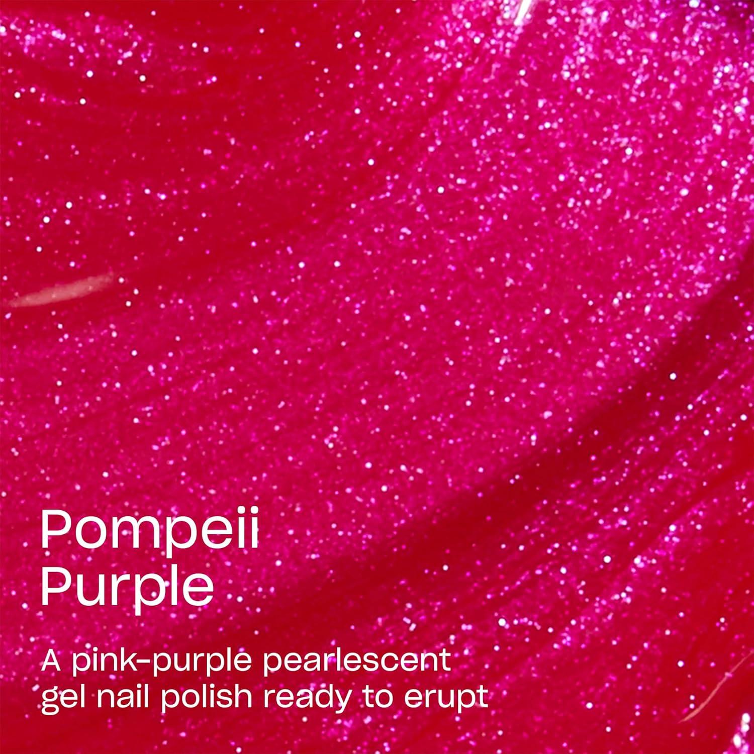 imageOPI GelColor Gel Nail Polish  Opaque Shimmer ampamp Metallic UV Cure Gel Nail Polish  Vegan ampamp HEMA Free Long Lasting High ShinePompeii Purple