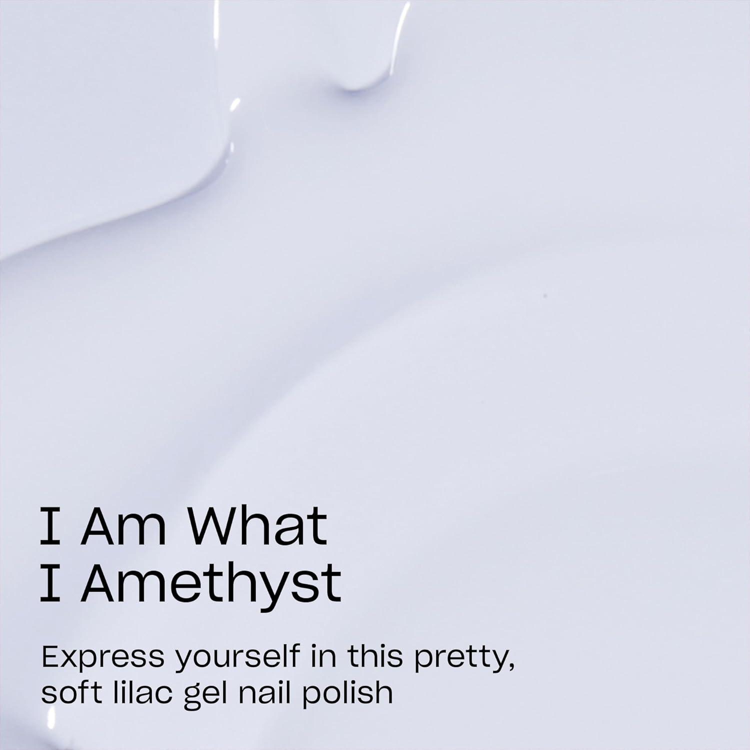 imageOPI GelColor Gel Nail Polish  Opaque Soft Blue Crme UV Cure Gel Nail Polish  Vegan ampamp HEMA Free Long Lasting High ShineI Am What I Amethyst