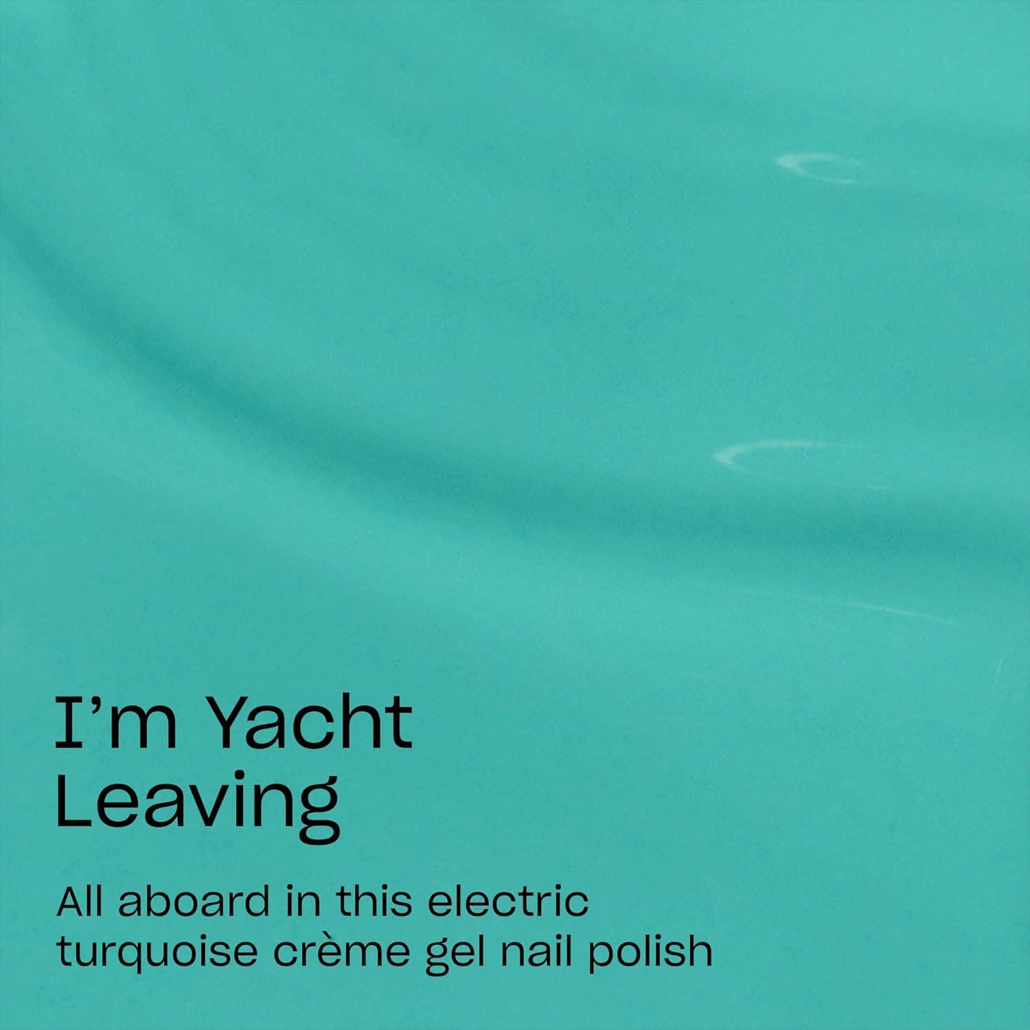 imageOPI GelColor Gel Nail Polish  Opaque Soft Blue Crme UV Cure Gel Nail Polish  Vegan ampamp HEMA Free Long Lasting High ShineIm Yacht Leaving