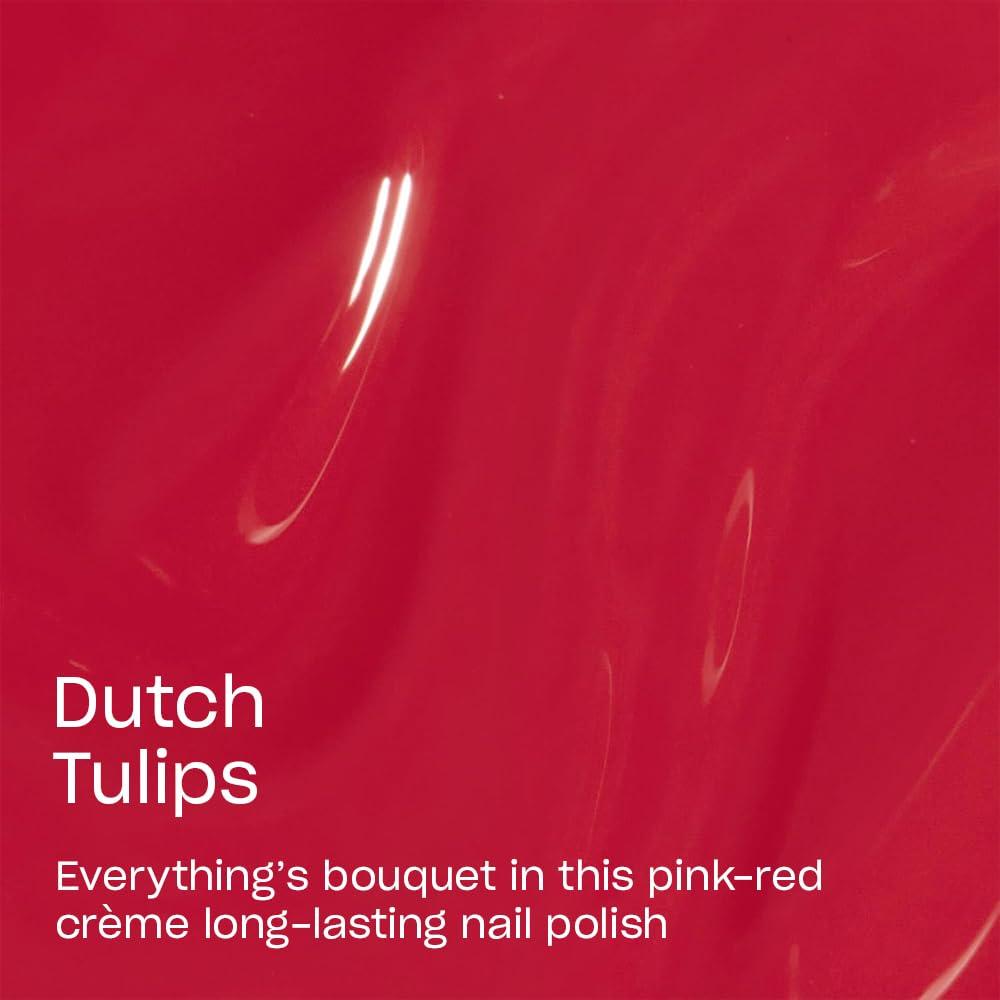 imageOPI Infinite Shine Long Wear Nail Polish  Opaque Bright Red Crme Gel Like Nail Polish  Vegan Long Lasting Streak FreeDutch Tulips