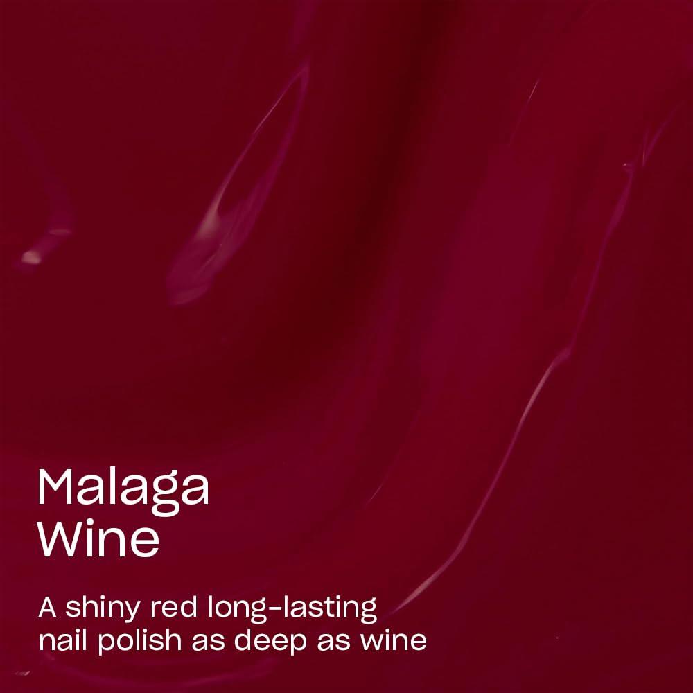 imageOPI Infinite Shine Long Wear Nail Polish  Opaque Bright Red Crme Gel Like Nail Polish  Vegan Long Lasting Streak FreeMalaga Wine