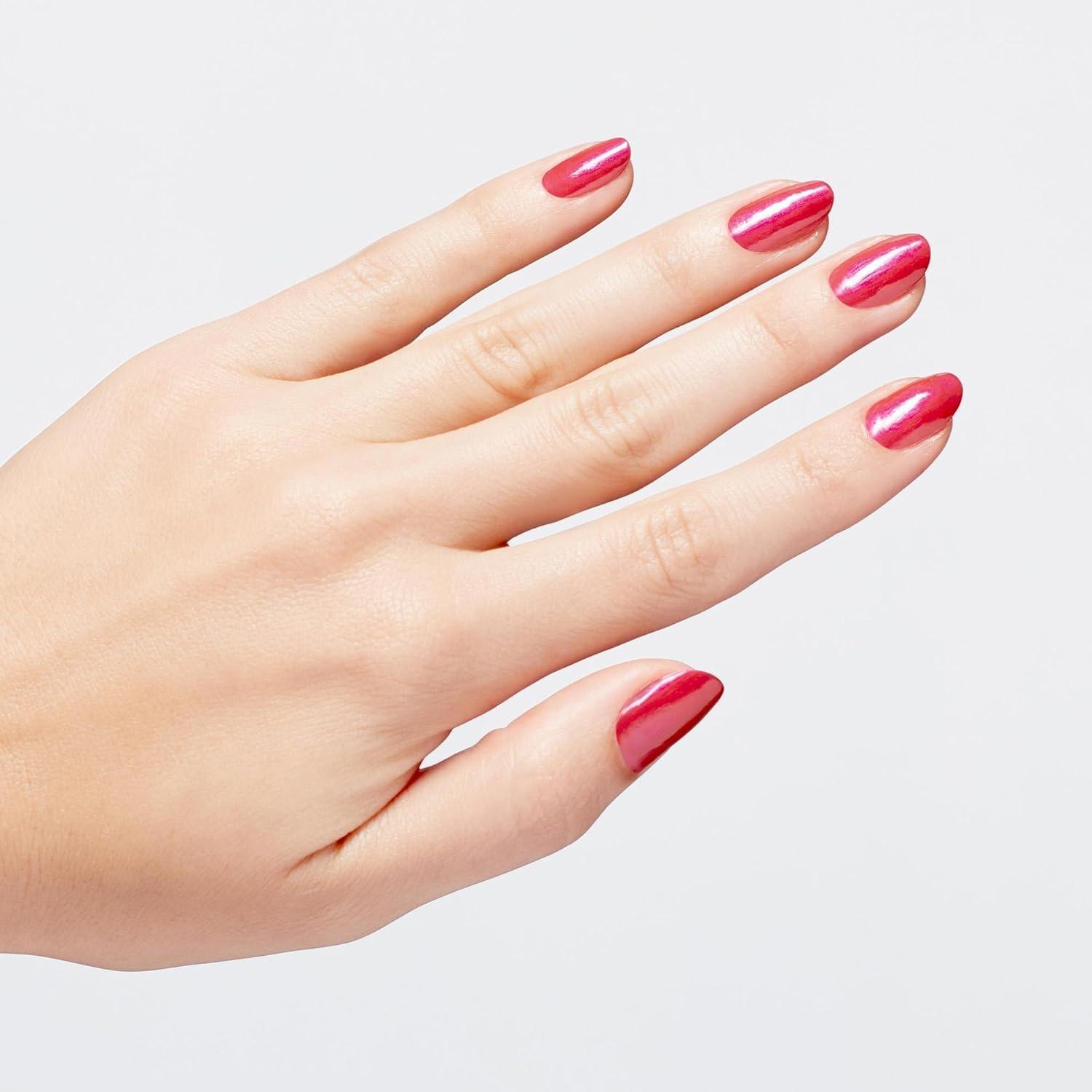 imageOPI Infinite Shine Long Wear Nail Polish  Opaque Bright Red Crme Gel Like Nail Polish  Vegan Long Lasting Streak FreeStrawberry Margarita