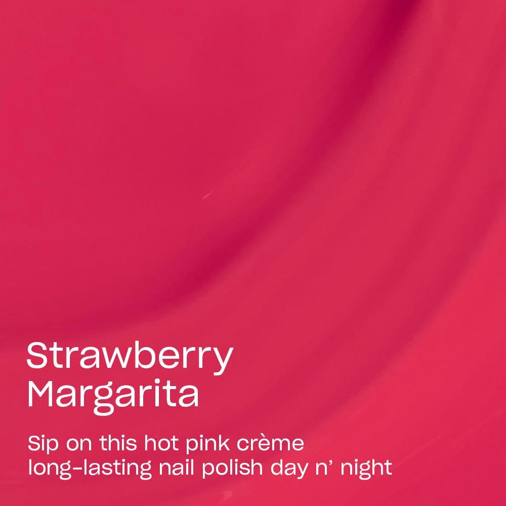 imageOPI Infinite Shine Long Wear Nail Polish  Opaque Bright Red Crme Gel Like Nail Polish  Vegan Long Lasting Streak FreeStrawberry Margarita