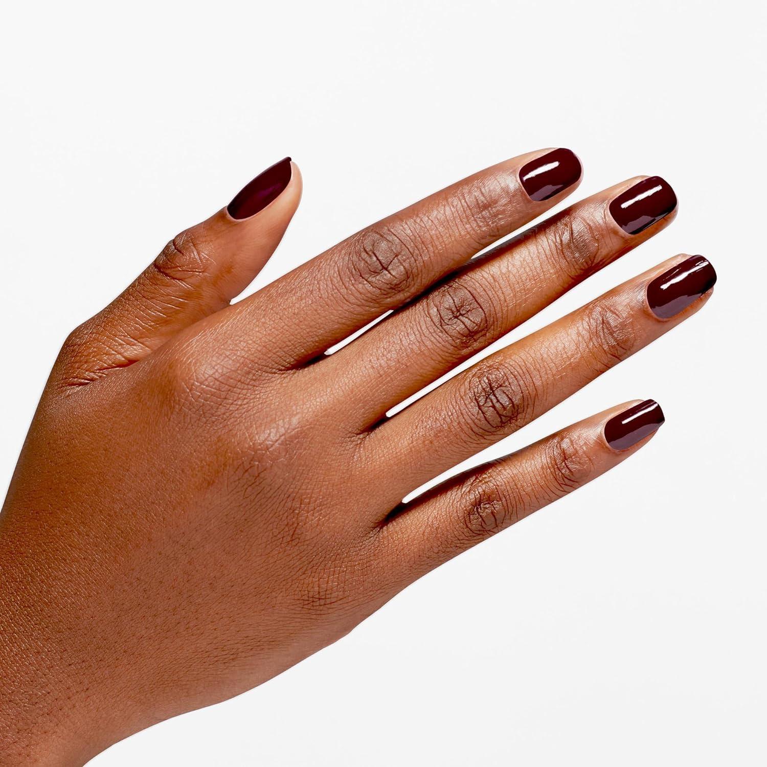 imageOPI Infinite Shine Long Wear Nail Polish  Opaque Dark Crme Gel Like Nail Polish  Vegan Long Lasting Streak FreeRaisin the Bar