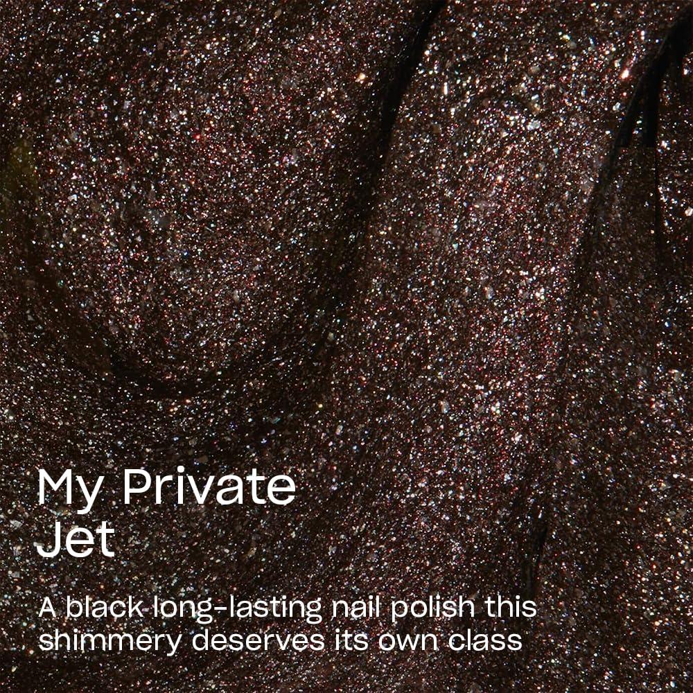 imageOPI Infinite Shine Long Wear Nail Polish  Opaque Metallic Shimmer Gel Like Nail Polish  Vegan Long Lasting Streak FreeMy Private Jet