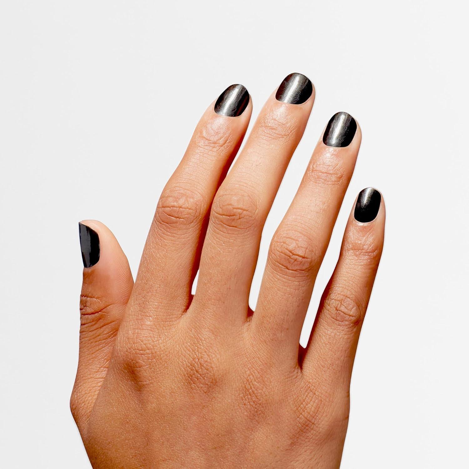 imageOPI Infinite Shine Long Wear Nail Polish  Opaque Metallic Shimmer Gel Like Nail Polish  Vegan Long Lasting Streak FreeStay  Night