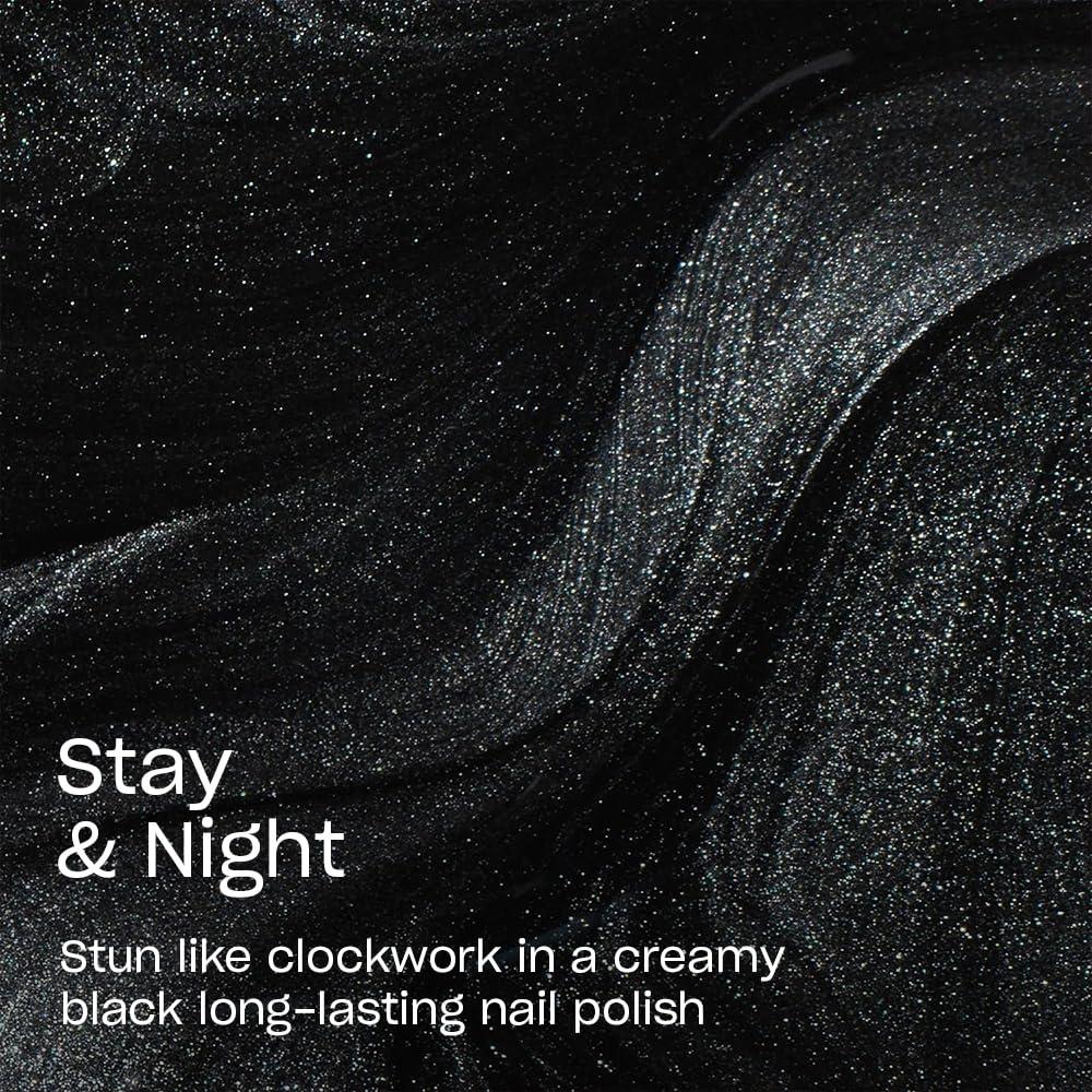 imageOPI Infinite Shine Long Wear Nail Polish  Opaque Metallic Shimmer Gel Like Nail Polish  Vegan Long Lasting Streak FreeStay  Night