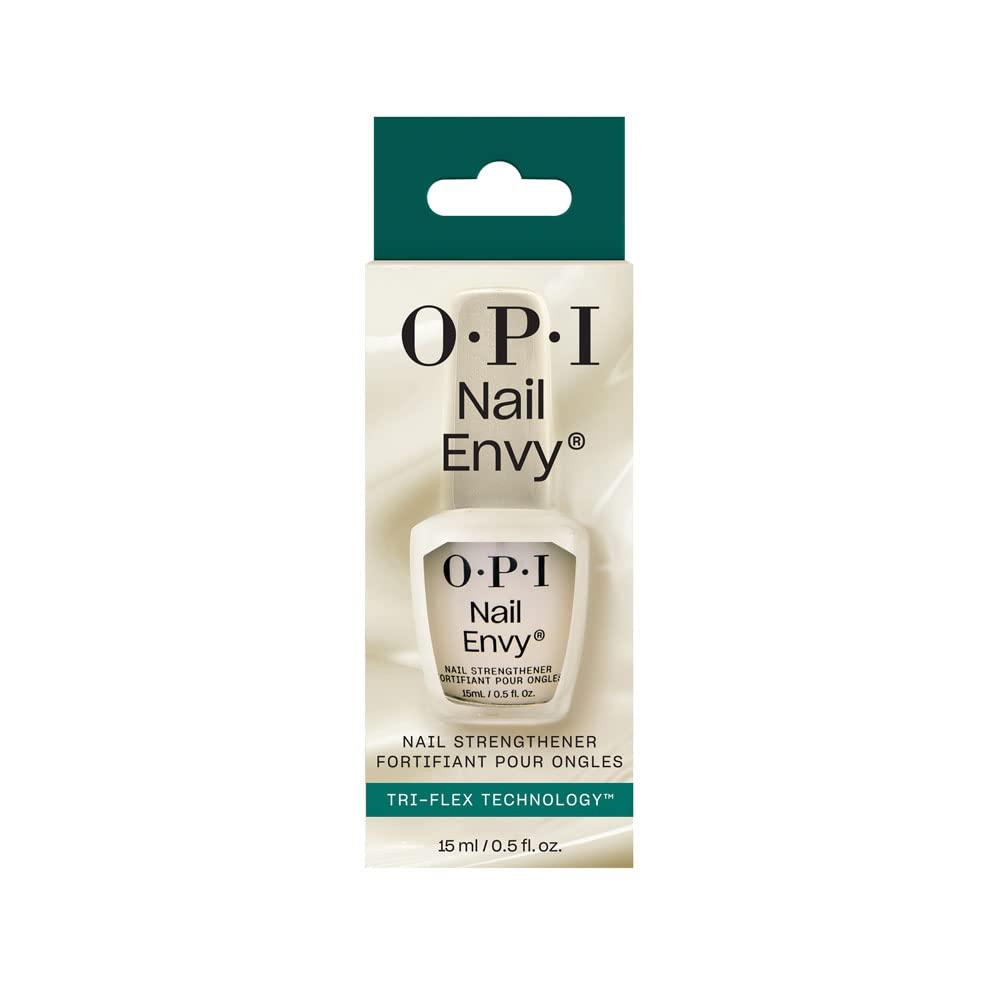 imageOPI Nail Envy Nail Strengthener  Clear ampamp Opaque Crme Nail Polish Treatment  Strengthen Weak ampamp Thin NailsClear