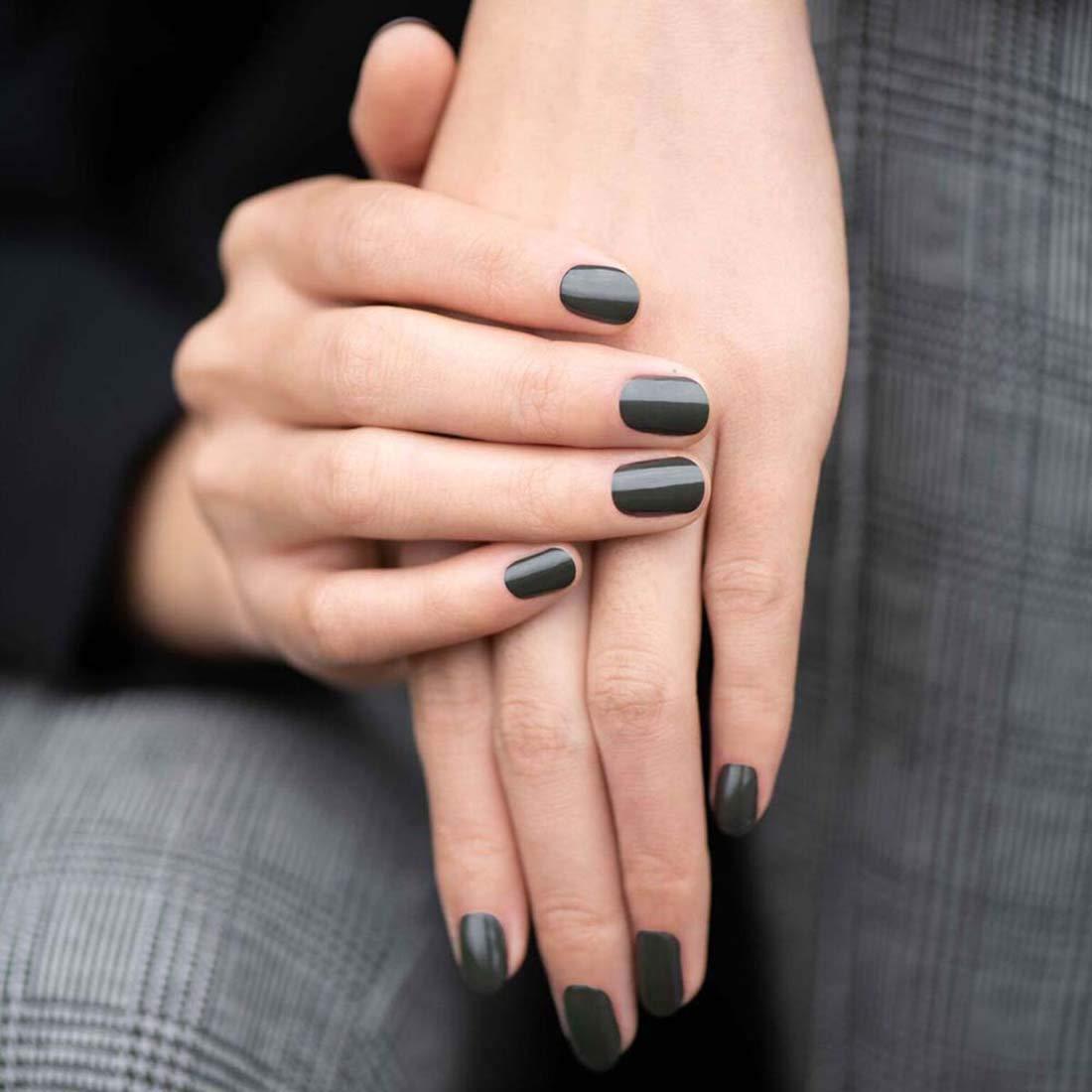 imageOPI Nail Lacquer Nail Polish  Opaque Dark Blue Green Crme Chip Resistant Nail Polish  Vegan Fast Drying Streak FreeThings Ive Seen in Abergreen
