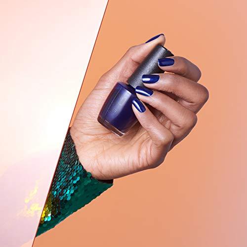 imageOPI Nail Lacquer Nail Polish  Opaque Dark Blue Purple Shimmer Chip Resistant Nail Polish  Vegan Fast Drying Streak FreeChopstix and Stones